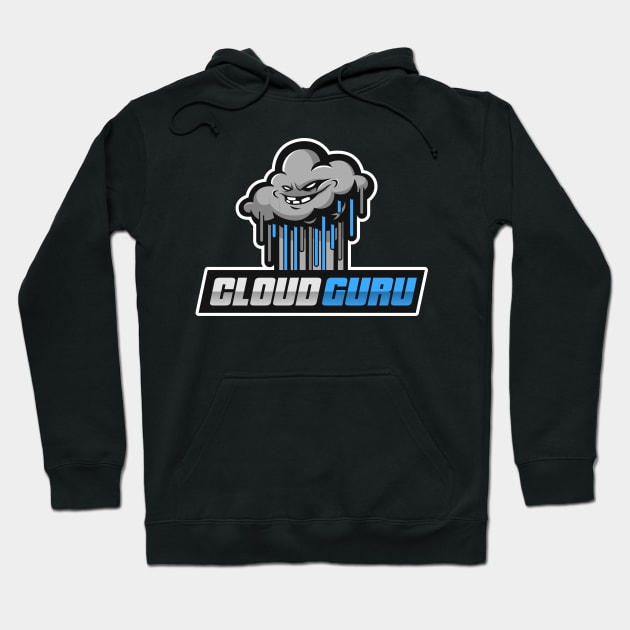 Cloud Computing Cloud Guru V2 Hoodie by Cyber Club Tees